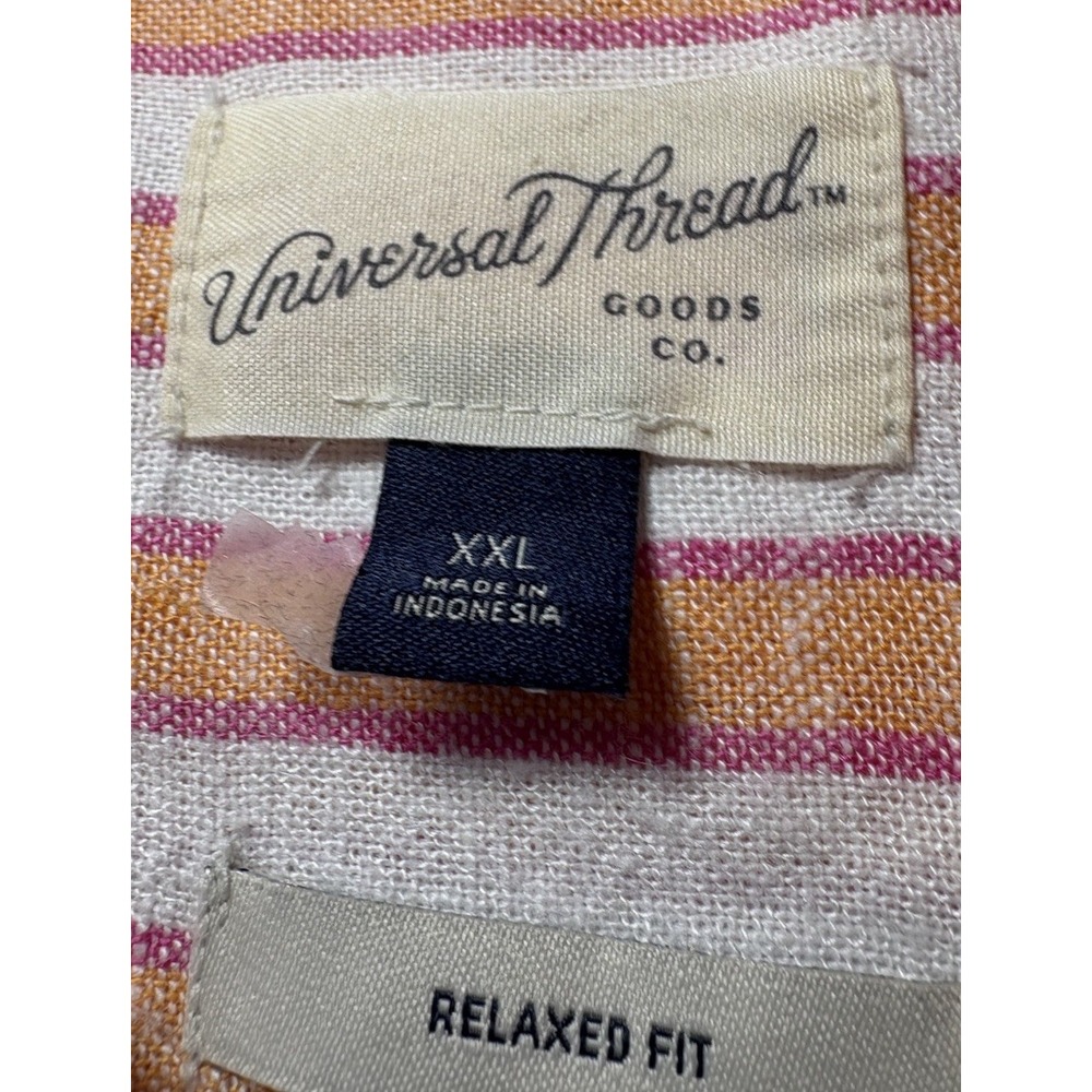 Universal Thread Relaxed Fit Striped Button Up Bl… - image 6